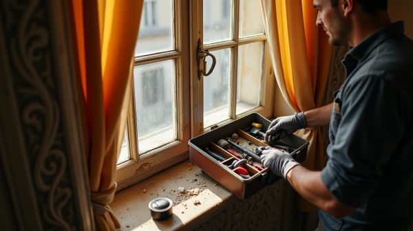 Réaliser un dépannage efficace de volet à Liège centre